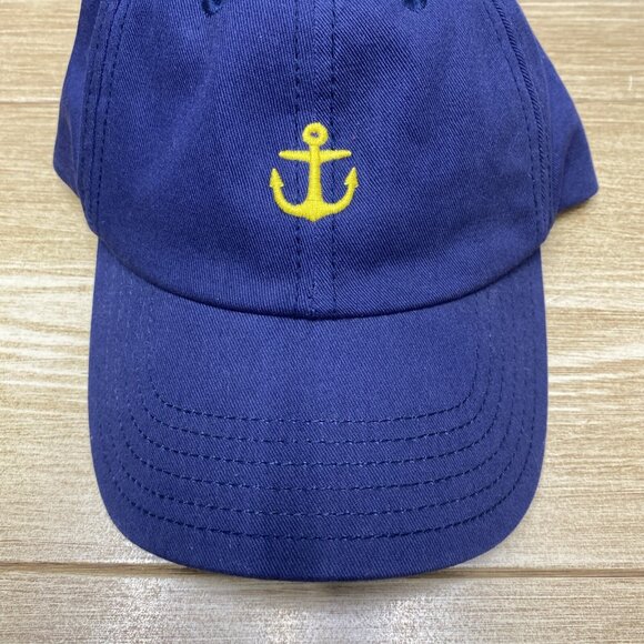 Vineyard Vines Mens Sail Nautical Baseball Cap Navy Adjustable Hat Embroidered - Picture 7 of 15
